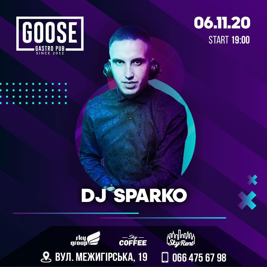 Музична п'ятниця разом з DJ Sparko. Паб на Подолі у Києві Goose Gastro Pub