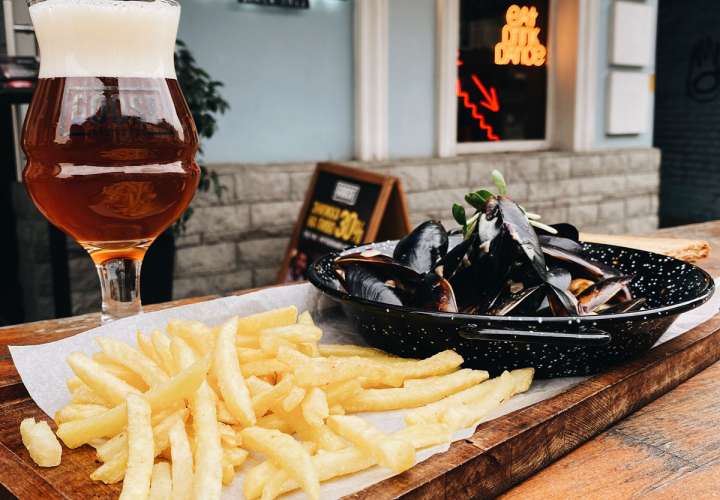 Еда и напитки Goose Gastro Pub Подол Киев Ресторан