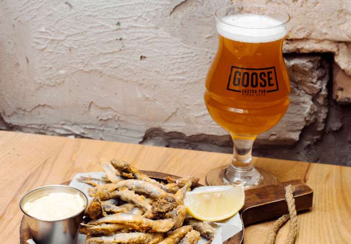 Еда и напитки Goose Gastro Pub Подол Киев Ресторан